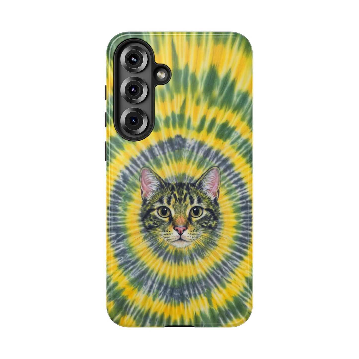 FUNNY CAT SWIRL  PHONE CASE - TLNT1604263