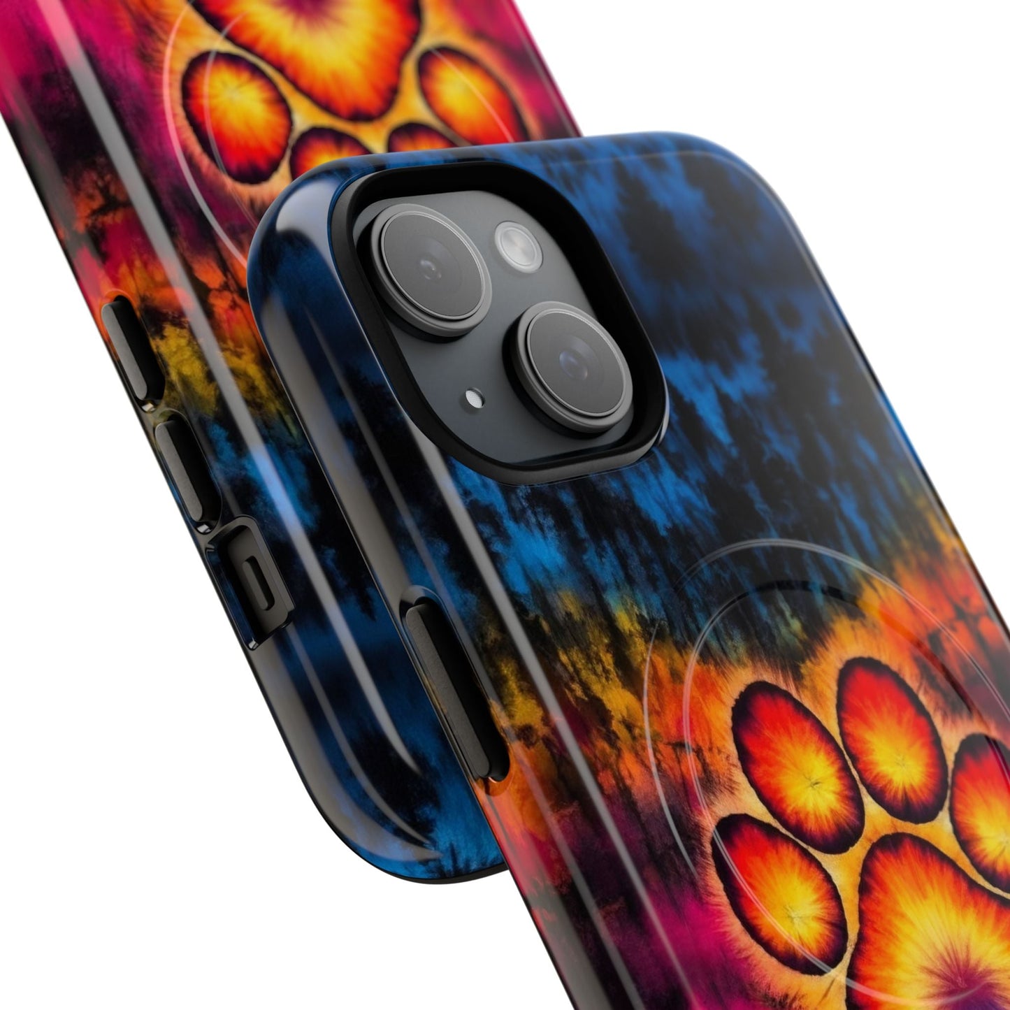 PAW PRINT SWIRL MAGNETIC PHONE CASE  - TLHG2404264