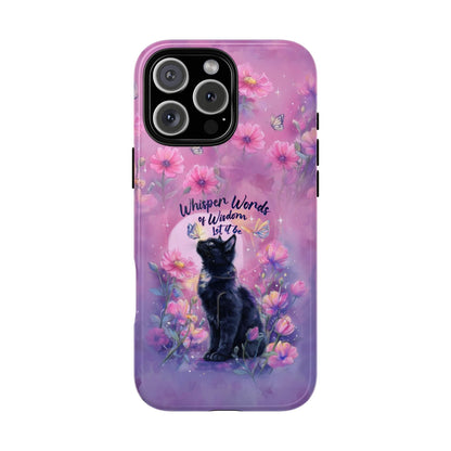 WHISPER WORDS OF WISDOM LET IT BE CAT MAGNETIC PHONE CASE - TLHG2605264