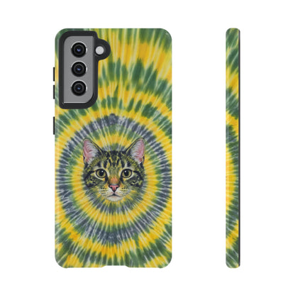 FUNNY CAT SWIRL  PHONE CASE - TLNT1604263