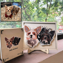 Load image into Gallery viewer, Personalized Pet Dog Cat Photo Wooden Puzzle
