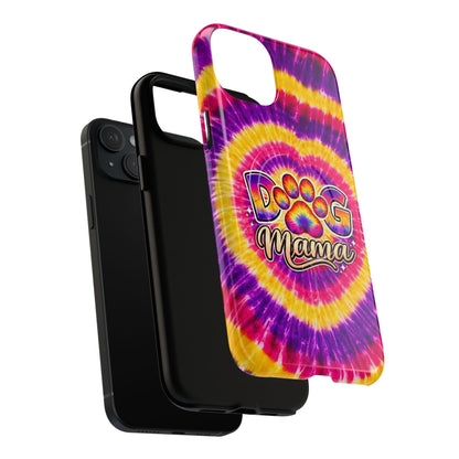 DOG MAMA PAW PRINT SWIRL MAGNETIC PHONE CASE  - TLNT1504261