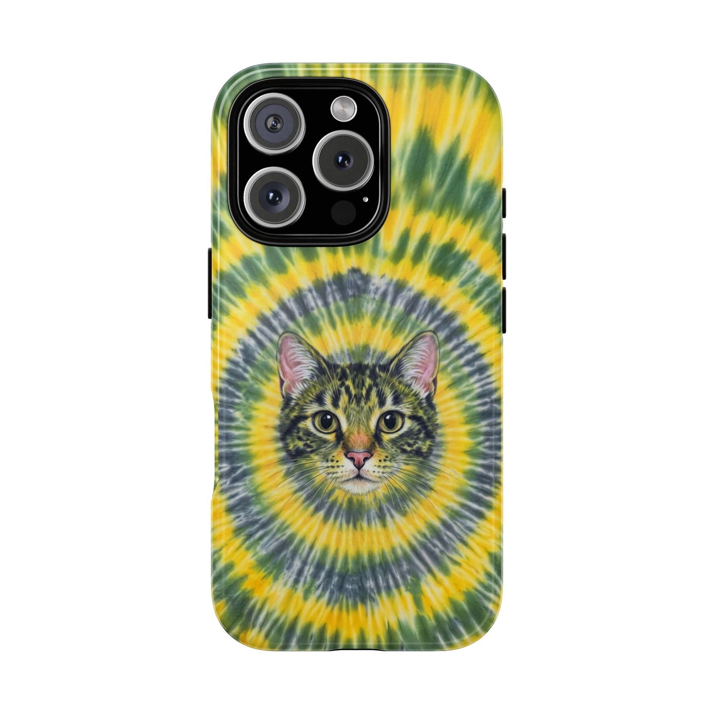 FUNNY CAT SWIRL  PHONE CASE - TLNT1604263