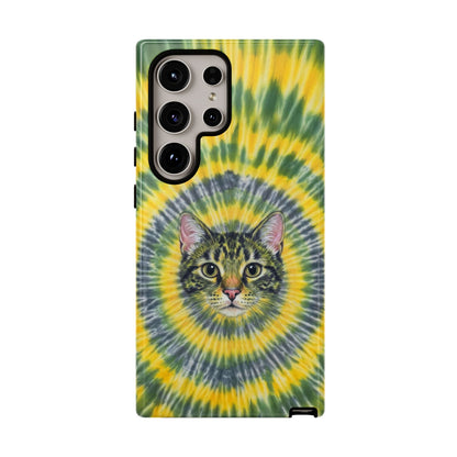 FUNNY CAT SWIRL  PHONE CASE - TLNT1604263