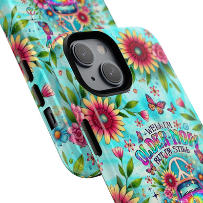 RUNNING AGAINST THE WIND CAR TIE DYE MAGNETIC PHONE CASE - TLNO1804254