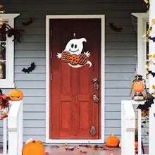 Halloween Ghosts Sign Halloween Ghost Doorplate Decoration Wall Hangings