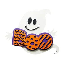 Halloween Ghosts Sign Halloween Ghost Doorplate Decoration Wall Hangings
