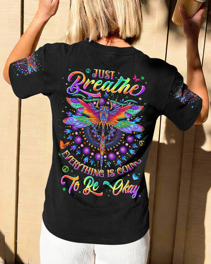 JUST BREATHE DRAGONFLY ALL OVER PRINT - TYLN2204263