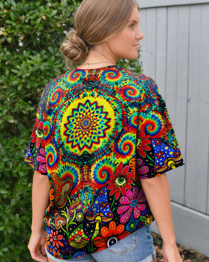 TRIPPY MUSHROOM COLORFUL ALL OVER PRINT - TLNT2404261