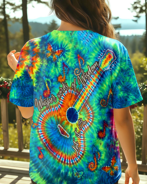 WHISPER WORDS OF WISDOM LET IT BE GUITAR ALL OVER PRINT - TLHN0605261