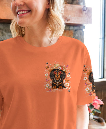SUCK IT UP BUTTERCUP DACHSHUND DOG ALL OVER PRINT - TLHN2805262