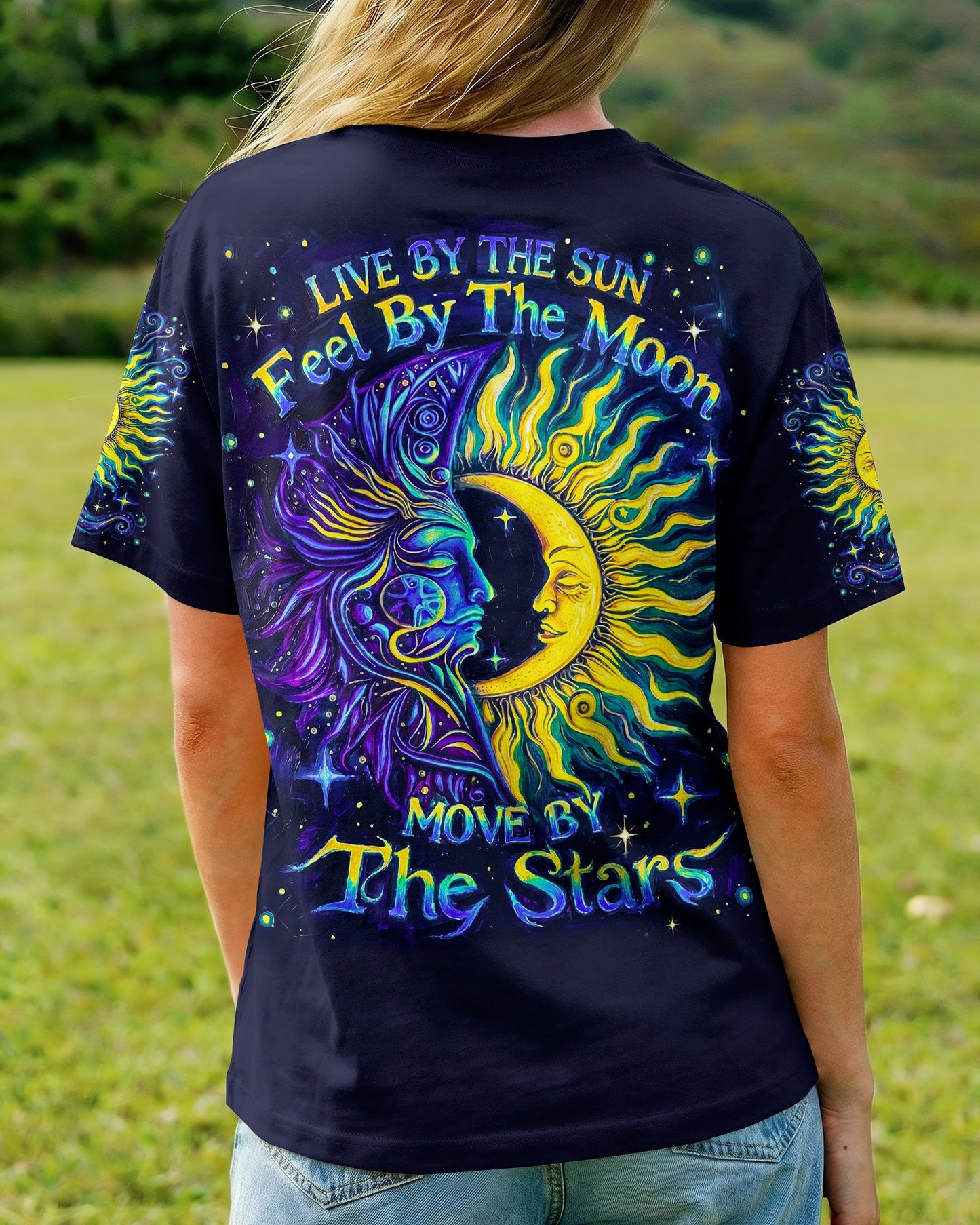 LIVE BY THE SUN NEON ALL OVER PRINT - KM2404262