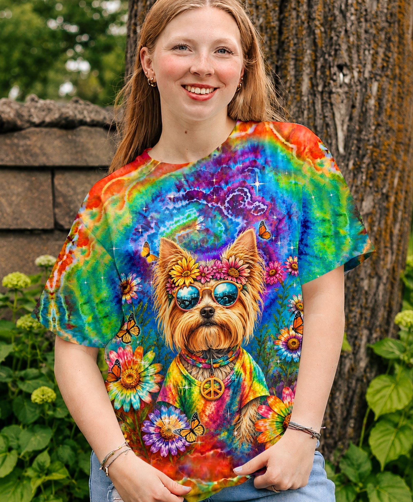 WHISPER WORDS OF WISDOM LET IT BE YORKIE DOG ALL OVER PRINT - TLHN2705264