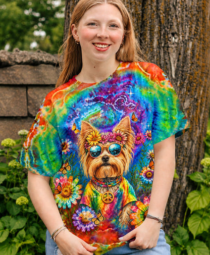 WHISPER WORDS OF WISDOM LET IT BE YORKIE DOG ALL OVER PRINT - TLHN2705264