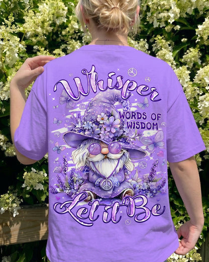 WHISPER WORDS OF WISDOM LET IT BE GNOME ALL OVER PRINT - TYPQ2406263