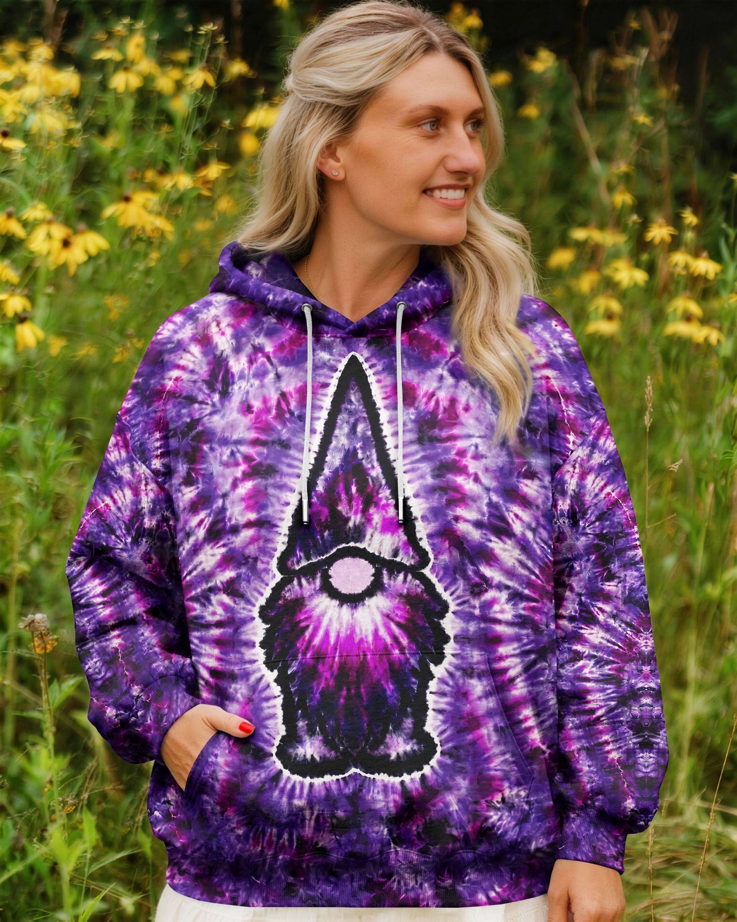 GROOVY GNOME  PURPLE PATTERN ALL OVER PRINT - TLNT1405261