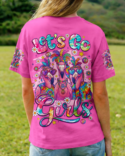 LET'S GO GIRLS FLAMINGO ALL OVER PRINT - TYQY2706261