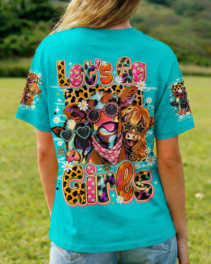 LET'S GO GIRLS COW ALL OVER PRINT - TLNO1806261