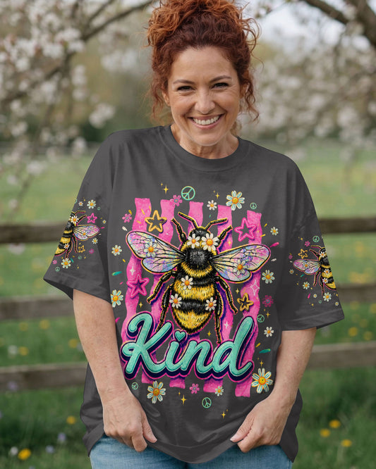 BEE KIND STRIPES  ALL OVER PRINT  - TLTW0805262
