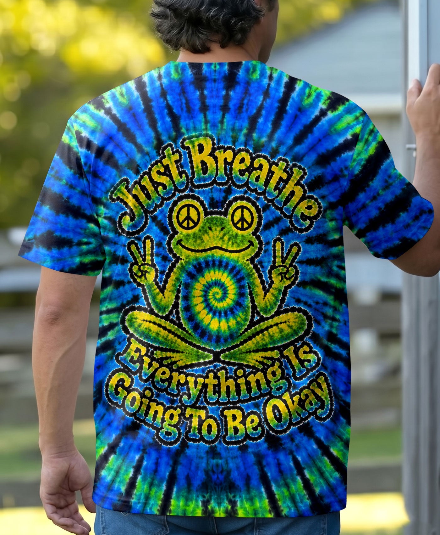 JUST BREATHE FROG  ALL OVER PRINT - TLHN1205261