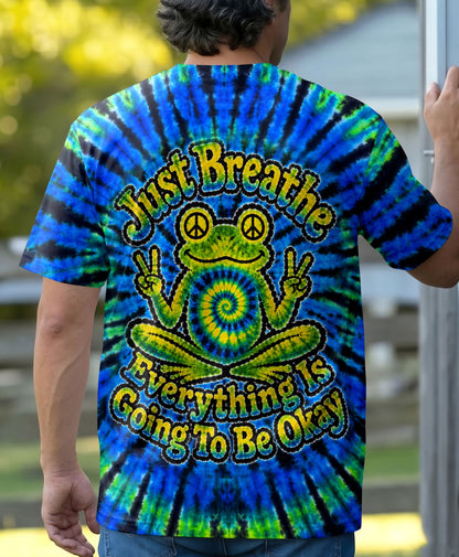 JUST BREATHE FROG  ALL OVER PRINT - TLHN1205261