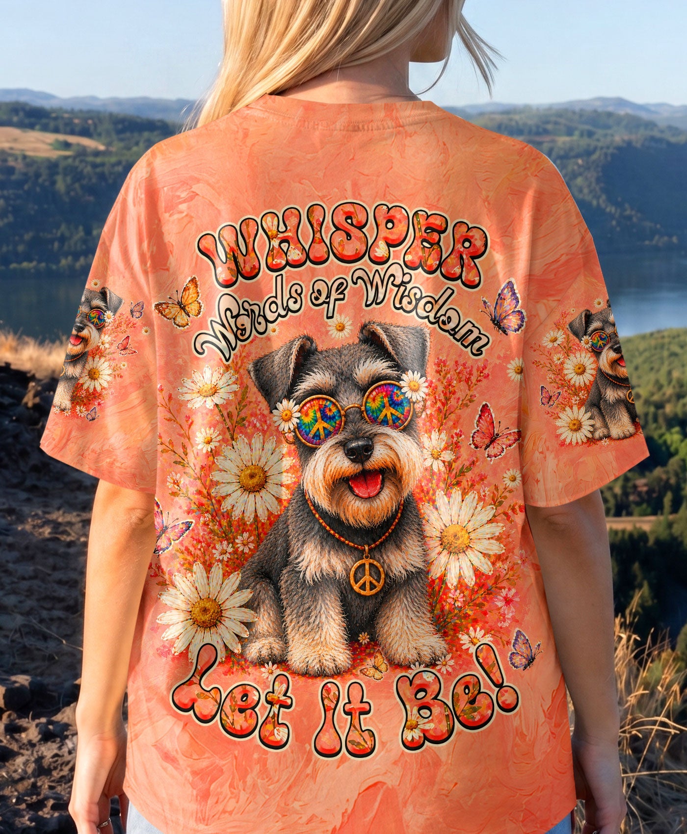 WHISPER WORDS OF WISDOM LET IT BE SCHNAUZER DOG ALL OVER PRINT - TLHN1305262