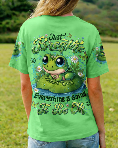 JUST BREATHE FROG ALL OVER PRINT - TYLN2705262