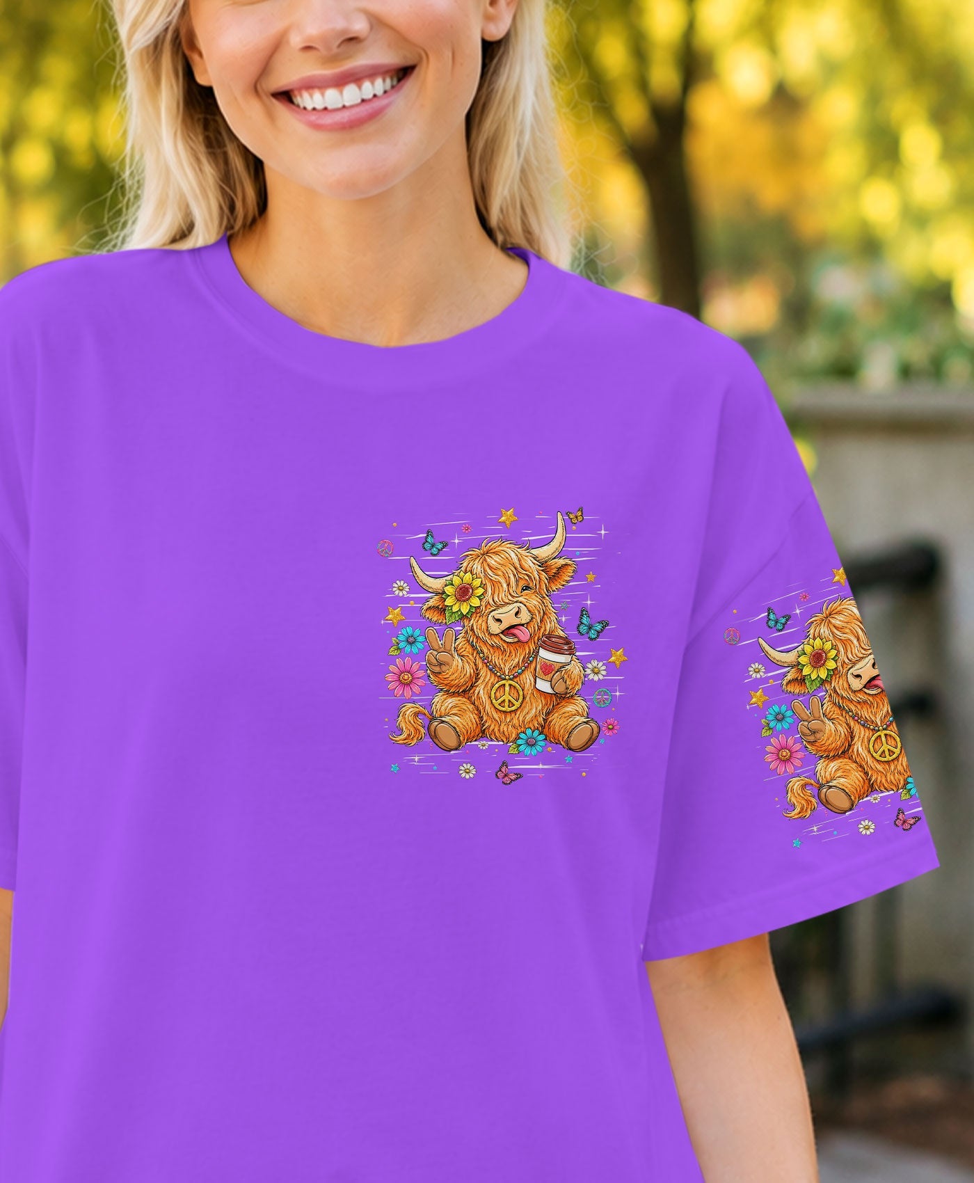 SUCK IT UP BUTTERCUP COW  ALL OVER PRINT   - TLHN0806265