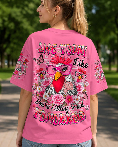 LIVE TODAY CHICKEN  ALL OVER PRINT - TLHN0906262