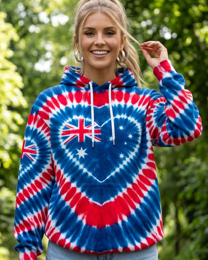 AUSTRALIA FLAG HEART ALL OVER PRINT - TYPQ1106263