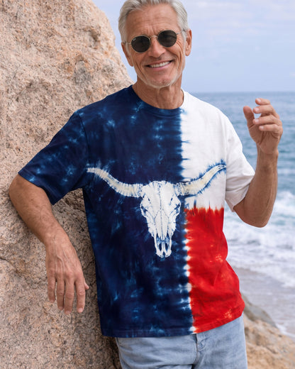 LONGHORN TEXAS PATTERN ALL OVER PRINT - TLTW2706261