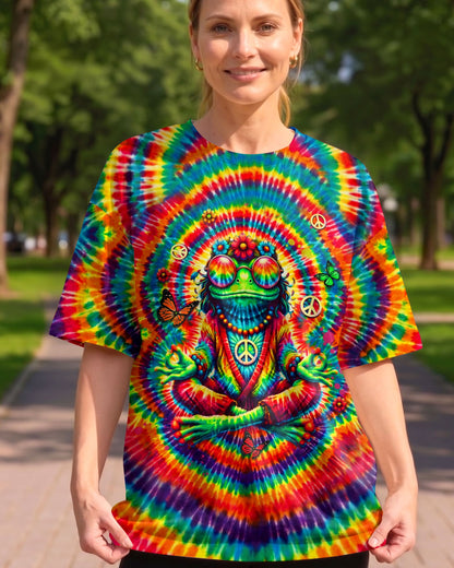 JUST BREATHE FROG  ALL OVER PRINT  - TLHN2004263