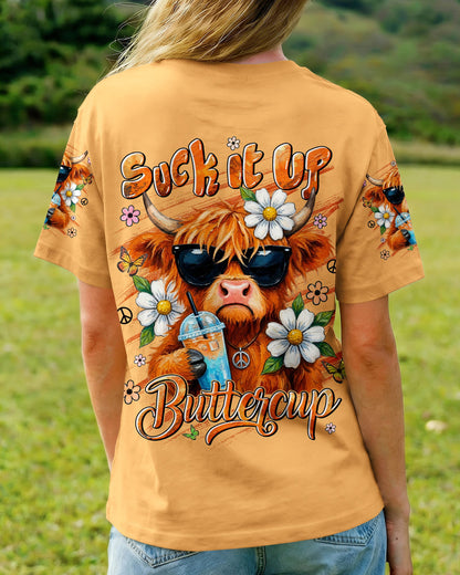 SUCK IT UP BUTTERCUP COW ALL OVER PRINT - TYLN1106261