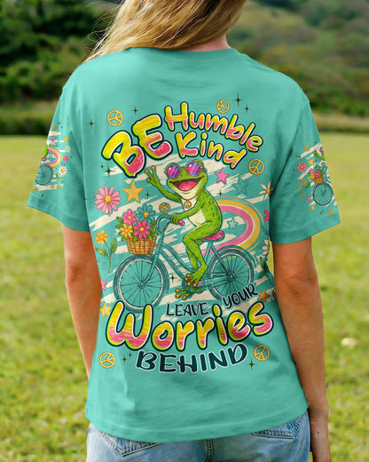 BE HUMBLE BE KIND FROG ALL OVER PRINT - TYPQ0807262