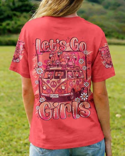 LET'S GO GIRLS FLAMINGO ALL OVER PRINT - TYLN0707263