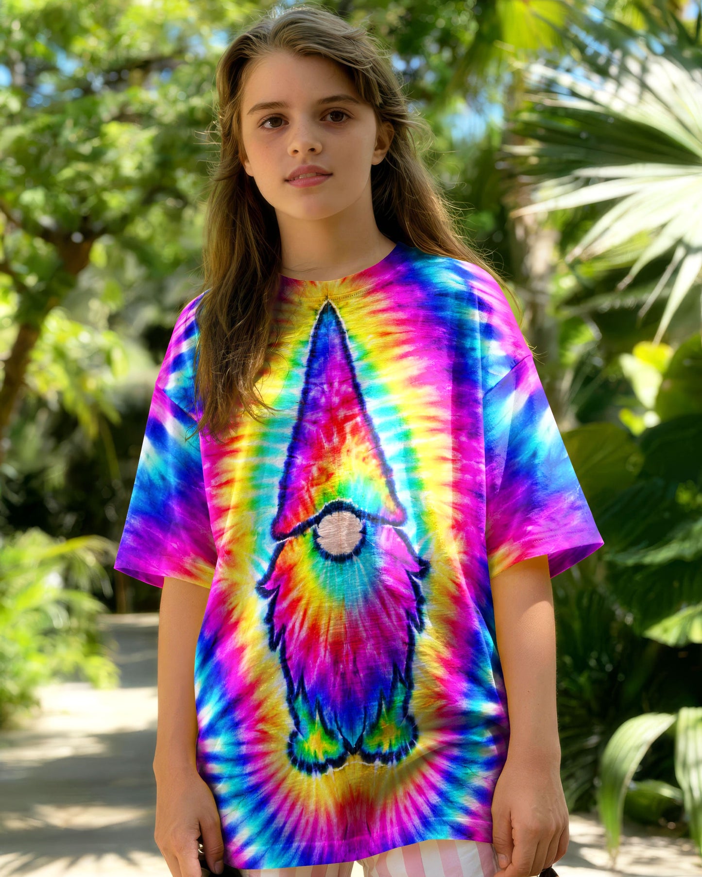 GNOME HIPPIE COLORFUL KIDS ALL OVER PRINT   - TLNT2205261