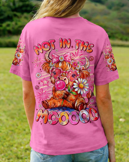 NOT IN THE MOOOOD COW ALL OVER PRINT - TYLN0807262