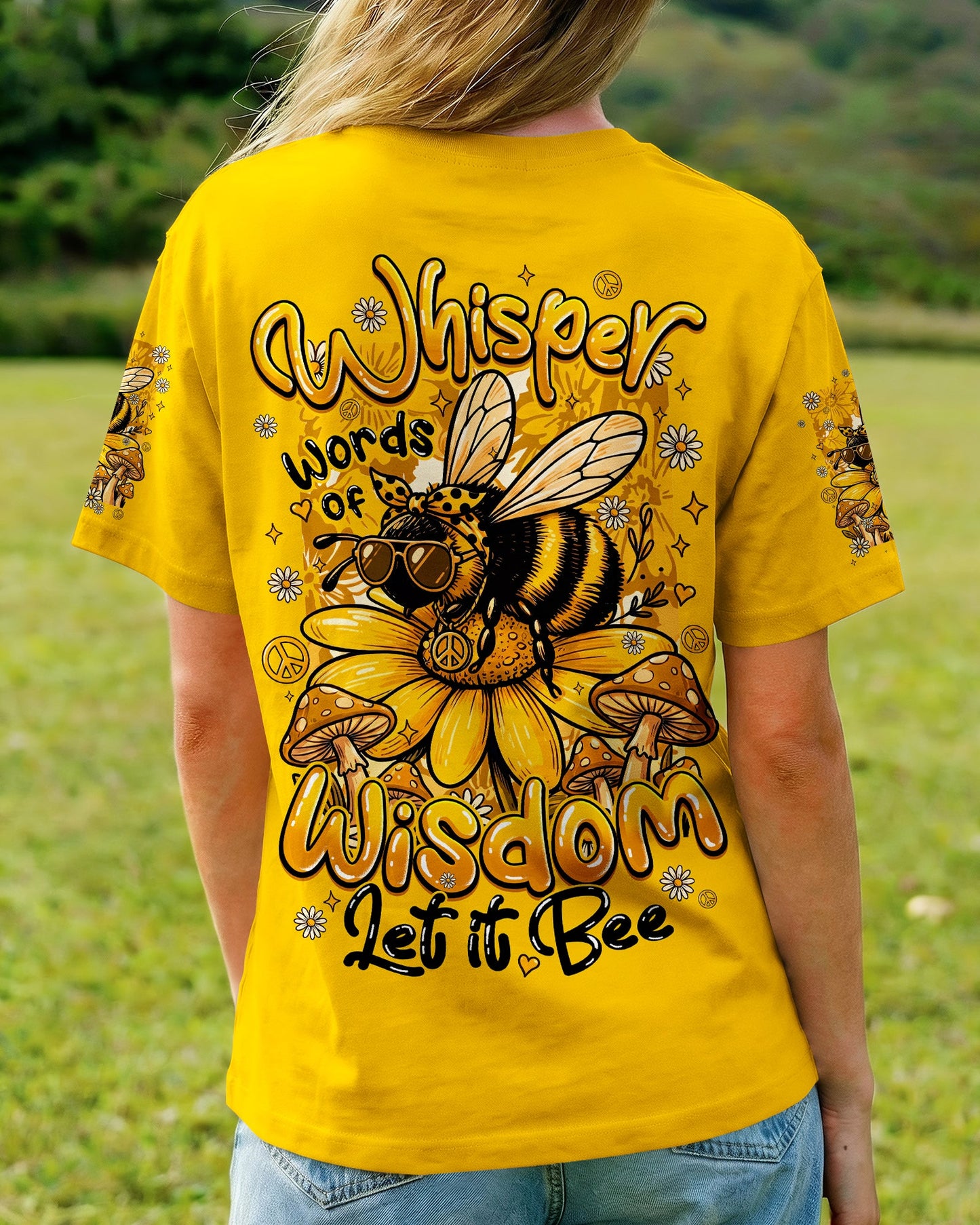 WHISPER WORDS OF WISDOM LET IT BEE ALL OVER PRINT - TYQY0907263