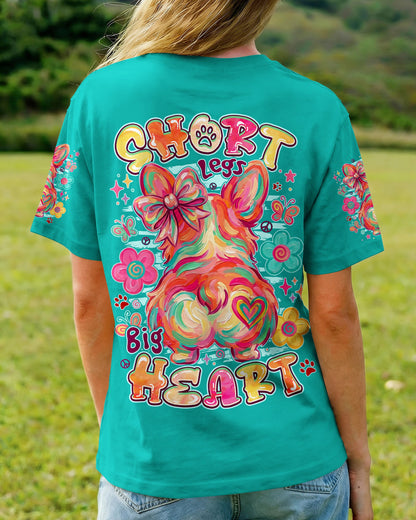 SHORT LEGS BIG HEART CORGI DOG ALL OVER PRINT - TYPQ2105262