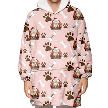 Load image into Gallery viewer, Personalized Dog Car Blanket Hoodie
