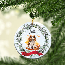 Load image into Gallery viewer, Personalized Pet autum Custom Ceramic Ornament
