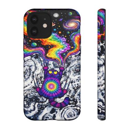 SCRATCHING CAT GALAXY PHONE CASE - KMTM1004261