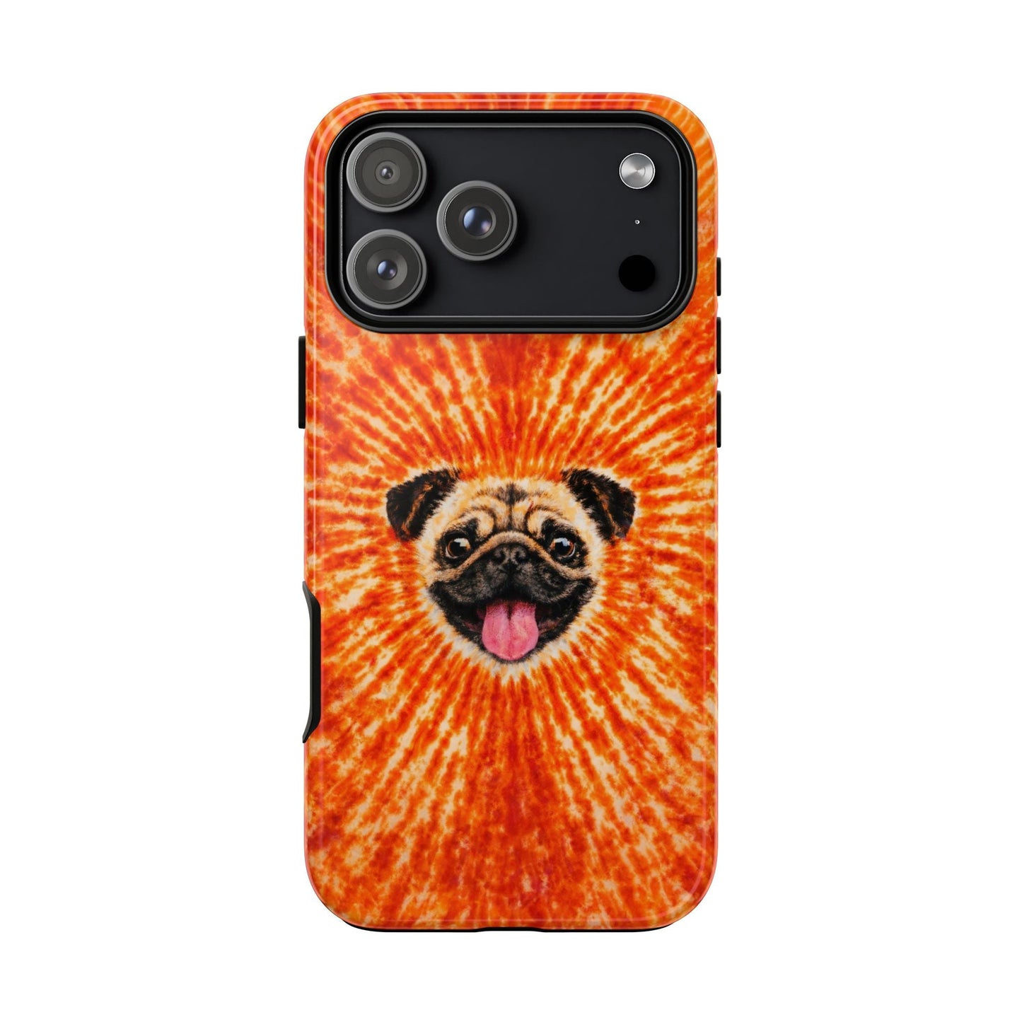 PUG DOG ORANGE  PHONE CASE - TLNT1604261