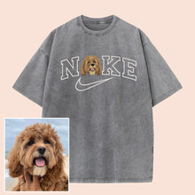 Load image into Gallery viewer, Personalized Embroidered Pet Dog Cat NKE Hoodie Sweatshirt Bootleg Rap Tee
