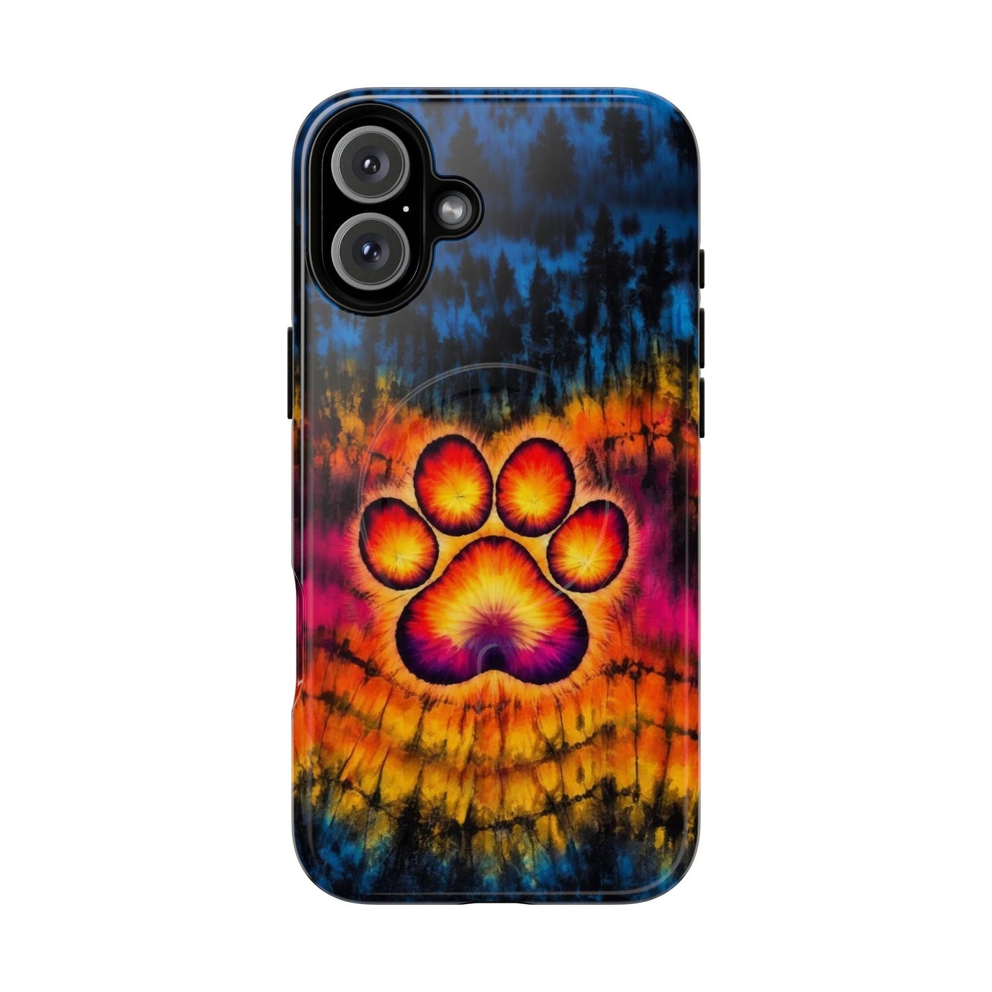 PAW PRINT SWIRL MAGNETIC PHONE CASE  - TLHG2404264