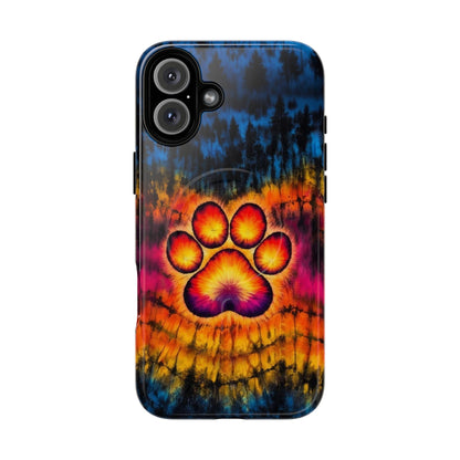PAW PRINT SWIRL MAGNETIC PHONE CASE  - TLHG2404264