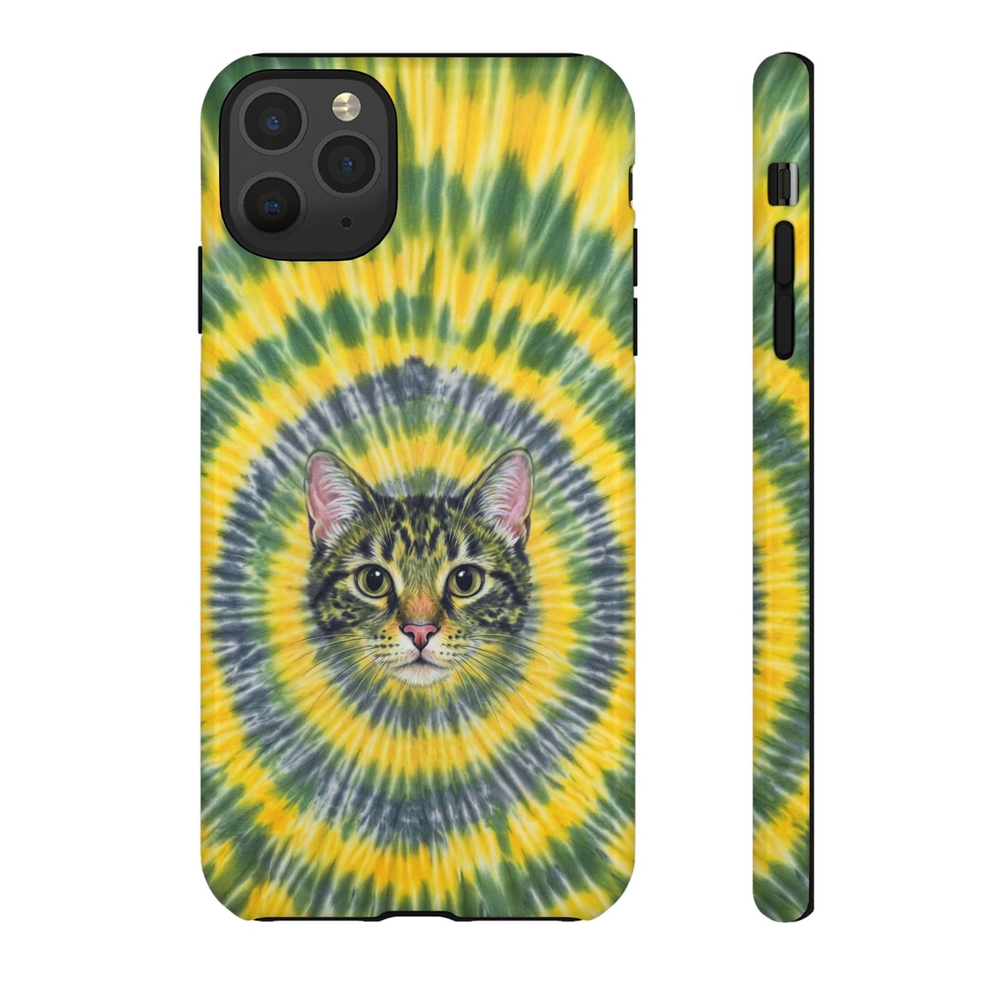 FUNNY CAT SWIRL  PHONE CASE - TLNT1604263