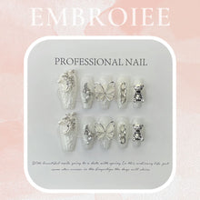Load image into Gallery viewer, Star Moon Mythology Goddess Hand-painted Press On Nails
