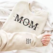 Load image into Gallery viewer, Mother&#39;s Day Personalized Embroidered Custom Name Hoodie Sweatshirt T-Shirt
