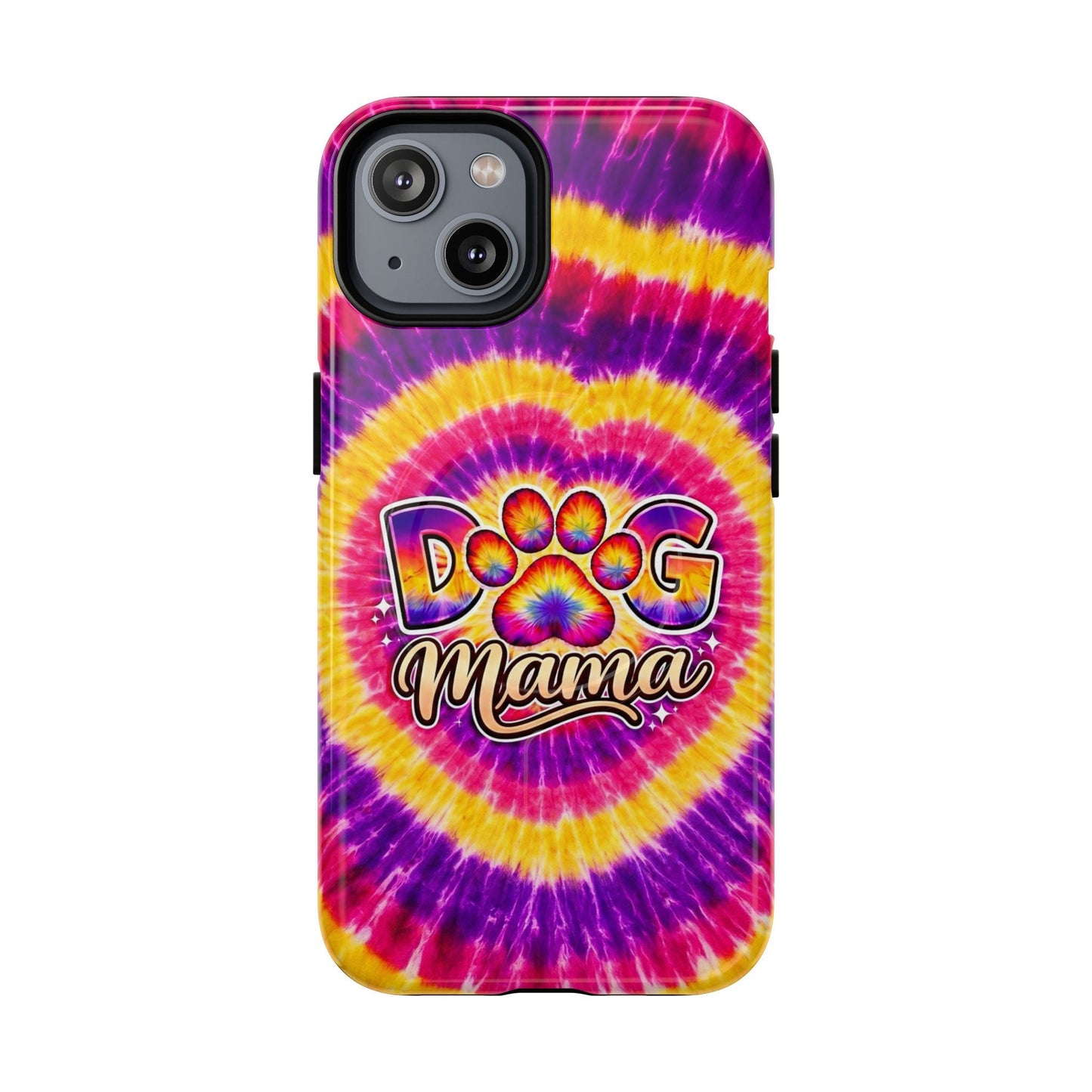 DOG MAMA PAW PRINT SWIRL MAGNETIC PHONE CASE  - TLNT1504261